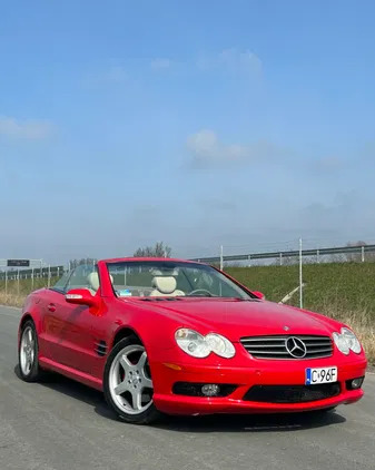 świebodzice Mercedes-Benz SL cena 70900 przebieg: 140012, rok produkcji 2002 z Świebodzice